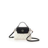 マルチカラー | スクエアビジューキルトフラップショルダーバッグ | SAMANTHAVEGA