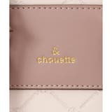 型押しモノグラム スポーティーラインハンドバッグ | & chouette | 詳細画像12