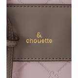 型押しモノグラム スポーティーラインハンドバッグ | & chouette | 詳細画像24
