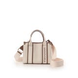 オフホワイト | 新色ロゴテープキャンバスショルダーバッグ（ミニ） | SAMANTHAVEGA