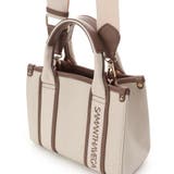 新色ロゴテープキャンバスショルダーバッグ（ミニ） | SAMANTHAVEGA | 詳細画像8 