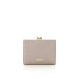 グレージュ | バイカラー 口金折財布 | Samantha Thavasa Petit Choice