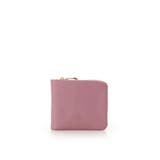 ピンク | スクエアモチーフソフトレザー 折財布 | Samantha Thavasa Petit Choice