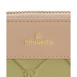 型押しモノグラム スポーティーラインラウンド長財布 | & chouette | 詳細画像8 