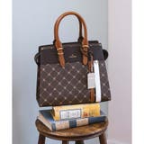 ダークブラウン | モノグラム スポーティーラインハンドバッグ | & chouette