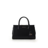 ブラック | ロゴ金具ハンドバッグ | SAMANTHAVEGA