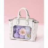 ホワイト | 《推し事バッグ》クリアポケット付きぬいぐるみバッグ | & chouette