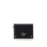 ブラック | ロゴ金具折財布 | SAMANTHAVEGA