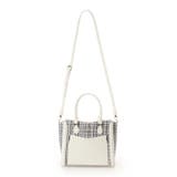 新色ツイードダイヤカットハンドバッグ | SAMANTHAVEGA | 詳細画像14 