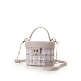 オリジナル金具ツイード バニティバッグ | Samantha Thavasa | 詳細画像6 