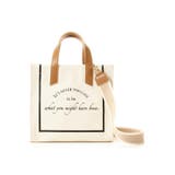 メッセージキャンバスバッグ | Samantha Thavasa Petit Choice | 詳細画像1 