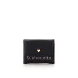 ドットロゴデザイン折財布 | & chouette | 詳細画像1