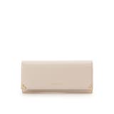 ベージュ | ハート金具 長財布 | Samantha Thavasa Petit Choice