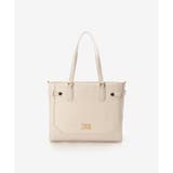 ホワイト | パナマ風ベルト金具トートバッグ | SAMANTHAVEGA