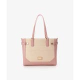 ピンク | パナマ風ベルト金具トートバッグ | SAMANTHAVEGA