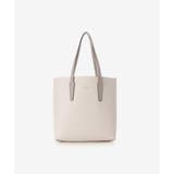 オフホワイト | ★10周年記念★バイカラー縦型シンプルトート | & chouette