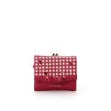 レッド | ストロベリーギンガム折財布 | SAMANTHAVEGA