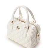 ダブルステッチダイヤキルトハンドバッグ | SAMANTHAVEGA | 詳細画像10 