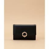 ブラック | サークル金具デザイン フラグメントケース | Samantha Thavasa