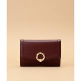 ワインレッド | サークル金具デザイン フラグメントケース | Samantha Thavasa