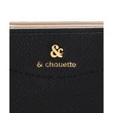 デザインステッチ 配色シンプル折財布 | & chouette | 詳細画像5 