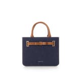 キャメル | デニム調エムシュシュⅢ トートバッグ | Samantha Thavasa