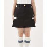 ブラック | ツイルストレッチプリーツスカート | Samantha GOLF