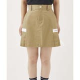 ベージュ | ツイルストレッチプリーツスカート | Samantha GOLF