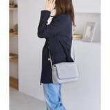 ダルブルー | ステッチワークジャガード ショルダーバッグ | Samantha Thavasa