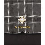 オリジナルチェック ビジュー付き折財布 | & chouette | 詳細画像5