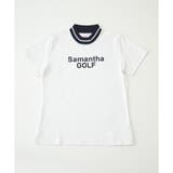 ベアスムース半袖モックネック | Samantha GOLF | 詳細画像1