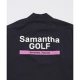 ハーフジップ長袖モックネック | Samantha GOLF | 詳細画像3