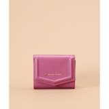 チェリーピンク | スマートレザー三つ折り財布 | Samantha Thavasa