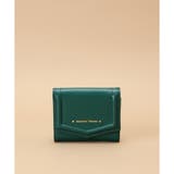 グリーン | スマートレザー三つ折り財布 | Samantha Thavasa