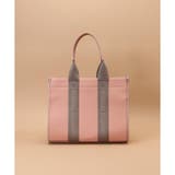 ピンクベージュ | スクエアキャンバストート 大サイズ | Samantha Thavasa