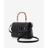 マテリアルアクセントリボンショルダーバッグ | SAMANTHAVEGA | 詳細画像1 