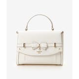 ホワイト | アクセントリボンショルダーバッグ | SAMANTHAVEGA