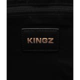 トートバッグ クロコ×パイソン 横型 マイクロファイバーレザー製 | KINGZ | 詳細画像5