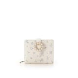 ホワイト | サークルパール折財布 | SAMANTHAVEGA