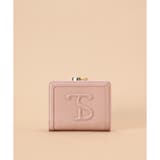 ピンクベージュ | ソフトレザー 口金折財布 | Samantha Thavasa
