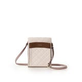 型押しモノグラム スクエアショルダーバッグ | & chouette | 詳細画像8 