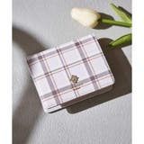 グレージュ | チェックビジュー新型折財布 | & chouette