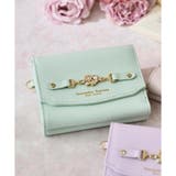 ミント | フラワービット 折財布 | Samantha Thavasa Petit Choice
