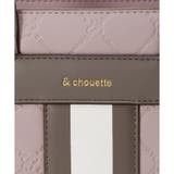 型押しモノグラム センターライントートバッグ(小) | & chouette | 詳細画像25 