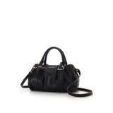 タックデザインソフトレザーハンドバッグ | Samantha Thavasa | 詳細画像6 