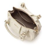 タックデザインソフトレザーハンドバッグ | Samantha Thavasa | 詳細画像10 