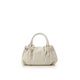 タックデザインソフトレザーハンドバッグ | Samantha Thavasa | 詳細画像8 