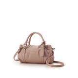 タックデザインソフトレザーハンドバッグ | Samantha Thavasa | 詳細画像20