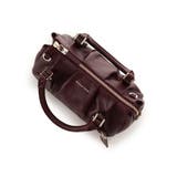 タックデザインソフトレザーハンドバッグ | Samantha Thavasa | 詳細画像21 