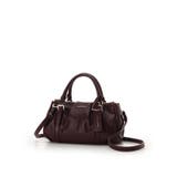 タックデザインソフトレザーハンドバッグ | Samantha Thavasa | 詳細画像24 